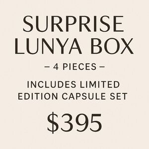 Lunya Surprise Pajama Box — 4 sets — Includes Limited Edition Kristen Giorgi Set